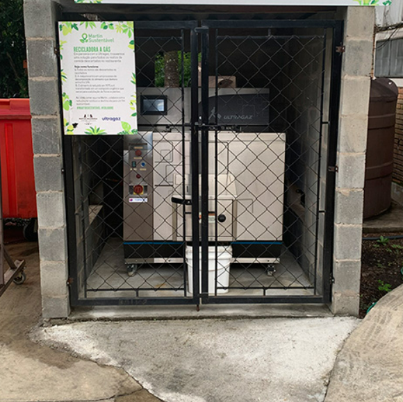 COMPOSTEIRA A GÁS - ULTRAGAZ
